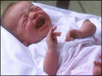 crying baby