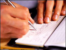 Cheque book