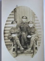 S. F. Hewett (centre) with two comrades
