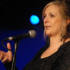 Clannad’s Moya Brennan, presenter of the award for Best Album