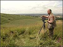 Charlie Waite in countryside