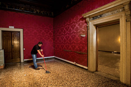 Teresa Margolles, What Else Could We Talk About, Cleaning, 2009. Image courtesy of the artist and Galerie Peter Kilchmann, Zurich