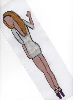 Blonde woman
