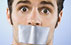gagged man