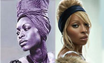 Erykah Badu and Mary J Blige