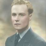 Picture of Don Street at 24 years old, with his DFC (Distinguished Flying Cross) having flown 36 operations. He joined the RAF at 18 in 1939