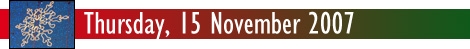15 November
