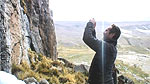 Bruce at the source of the Amazon