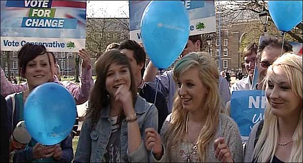 Young female voters