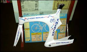 Chris Boardman cycle frame