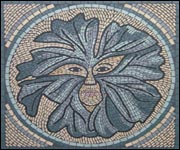 Green man Mosaic