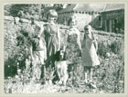 Robbie Alison Tinny and me with Jason the dog 1965