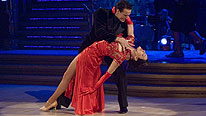 Kelly and Brendan dance the Tango