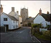 Culmstock village