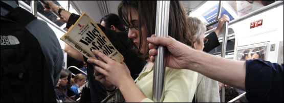 A packed tube train