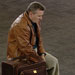 Raymond alone at the airport