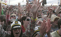 Festival crowd