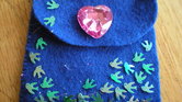 Bluebirds purse...