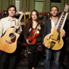 Members of Roots Union (L-R Ben Jacob, Hannah Martin, Phillip Henry)