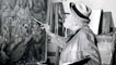 John painting in his studio