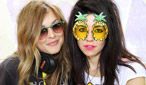 Marina Diamandis and Fearne Cotton