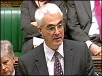 İngiltere Maliye Bakanı Alistair Darling