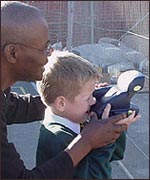 Vanley and pupil
