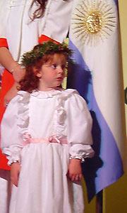A flower maiden