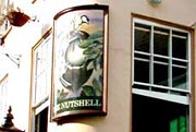 The Nutshell Pub sign, Bury St Edmunds