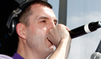 Westwood makes his big Outdoor Stage entrance