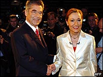 Heinz Fischer a Benita Ferrerová-Waldnerová