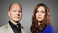 David Moore and Sarah Willingham watch closely as the couples prepare for their opening night