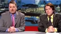 Robert and David read the news