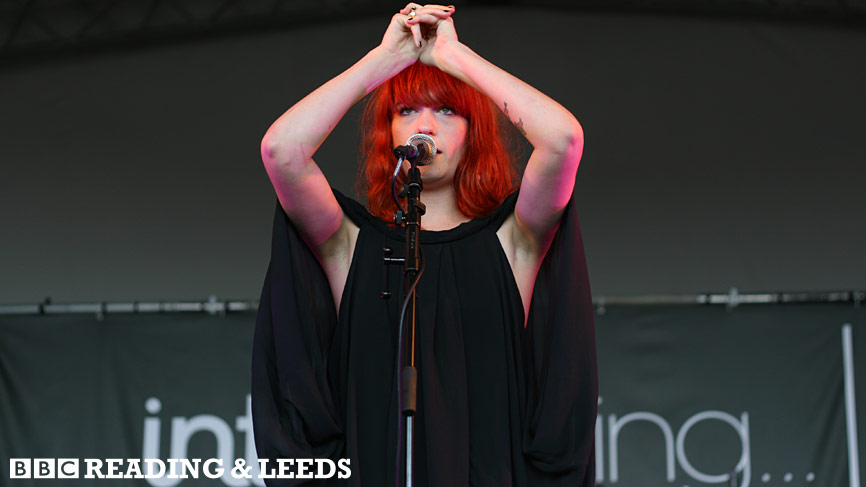 Florence and the Machine in an exclusive Live Lounge performance for Jo Whiley