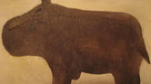 Leather hippo...