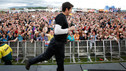 Outdoor Stage - Vernon Kay mass running man
