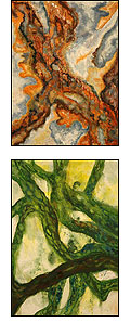montage of Jena's artwork