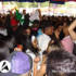 Crowds dancing away in the Mix Tent