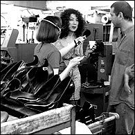 the shoe shop