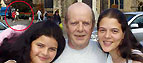 Micheal Dick with his lost daughter circled in the background