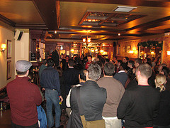 Cory draws a crowd