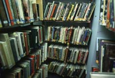 Image: prison library