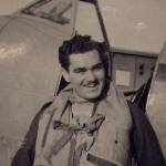 Ted Brister by his Spitfire, January 1944, "On Operations" Ted Brister by his Spitfire, January 1944, "On Operations"