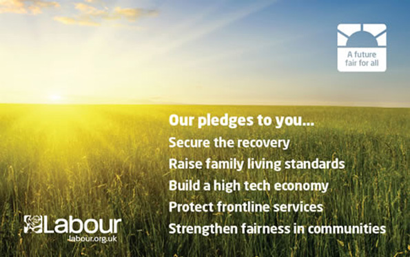 Pledge card