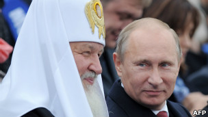 Патріарх Кирил і Володимир Путін