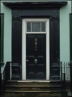 What's behind the black door?