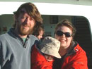 Sue's son with family