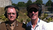 Captain Ian Moore with Mal Pope 