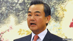 中国国务院台湾办公室主任王毅(新华社资料图片)