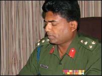  Army spokesman Brigadier Prasad Samarasinghe